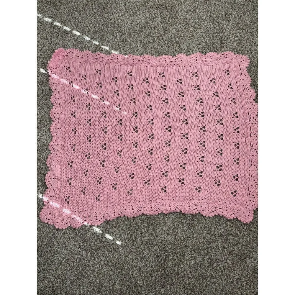 ❤️Handmade Crochet Baby Blanket